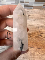 Load image into Gallery viewer, Tourmaline Quartz Tower
