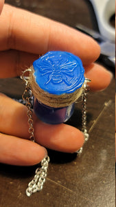 Swirl Jar Necklace - Customizable